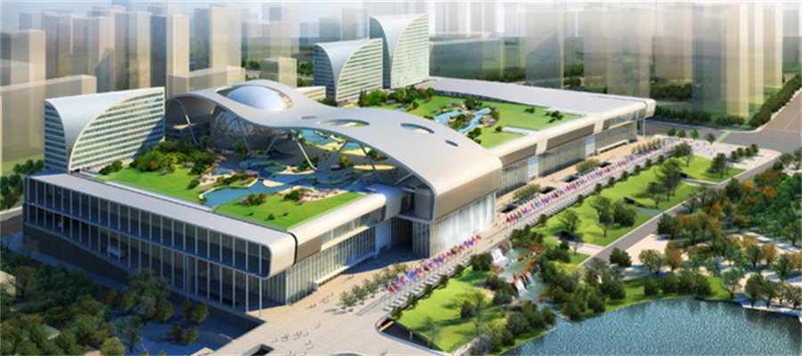 【锦丞快讯】杭州博览中心GRG项目全面紧张施工中